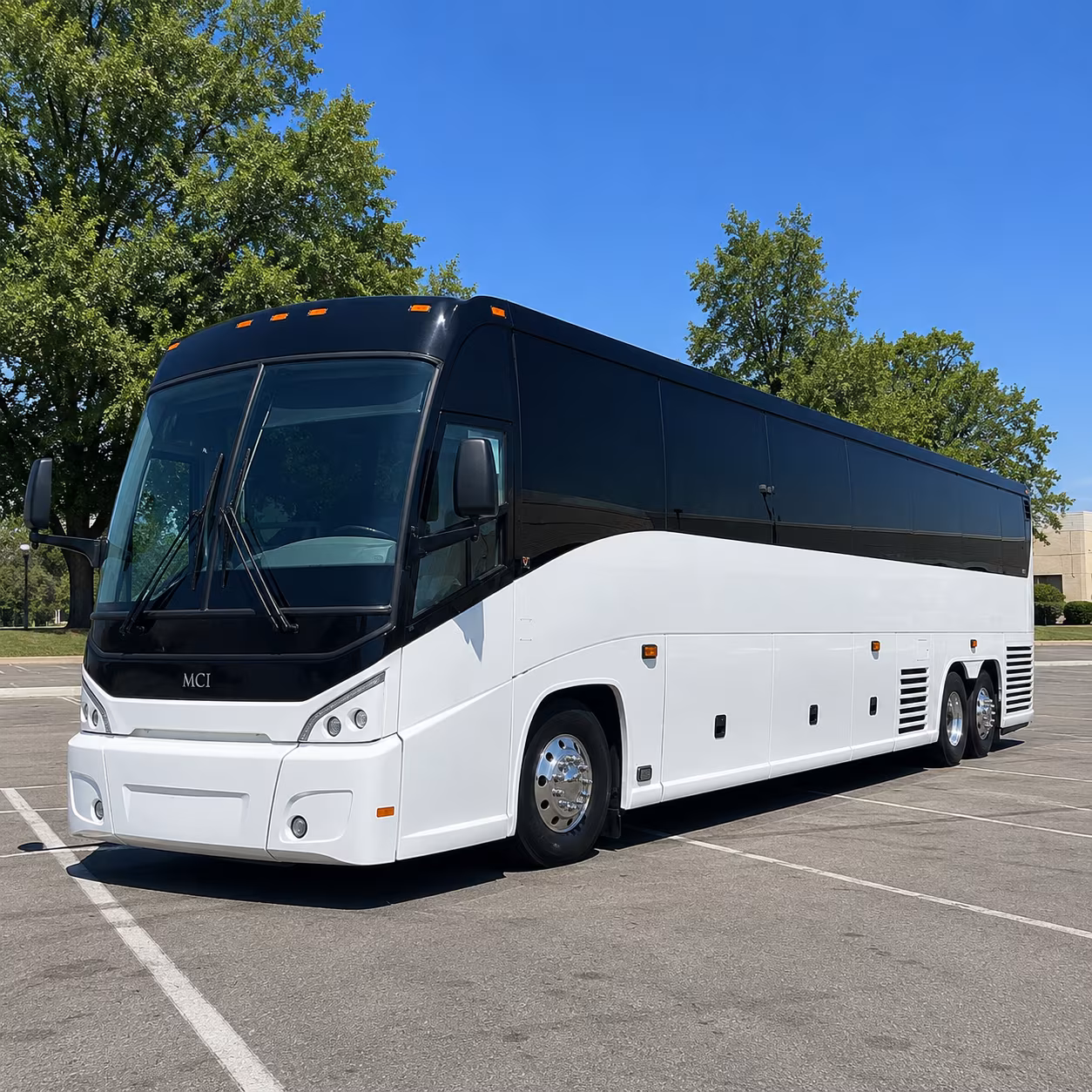 irvine bus rental service area